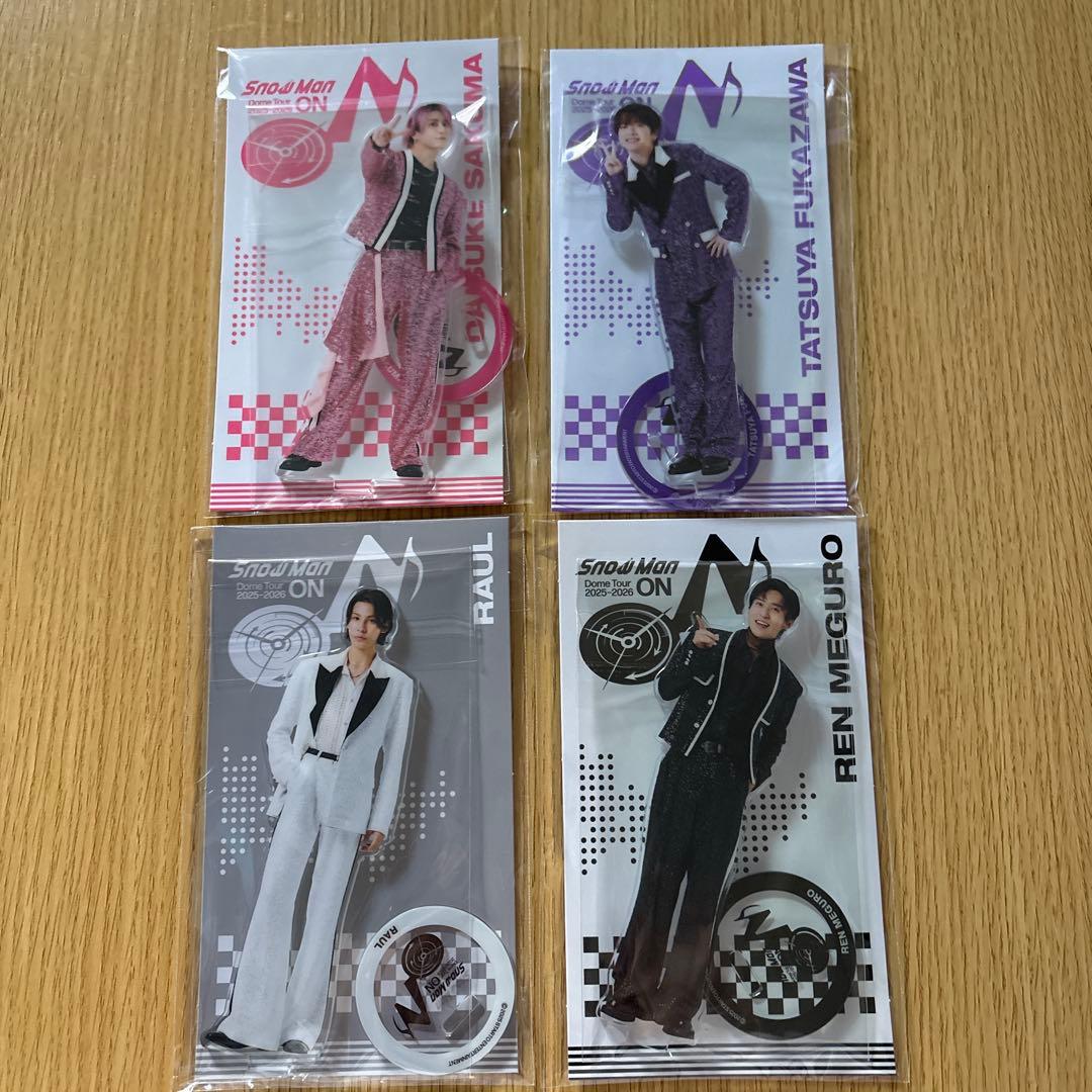 新品未開封】Snow Man ON アクリルスタンド 全員セット アクスタ