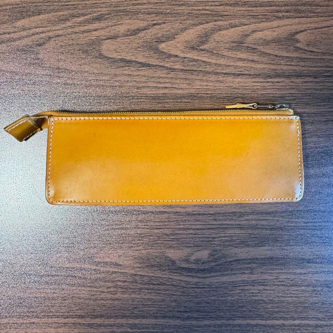 コードバンペンケース 肉盛り3本差しBrelioブレイリオBrelio 廃盤品