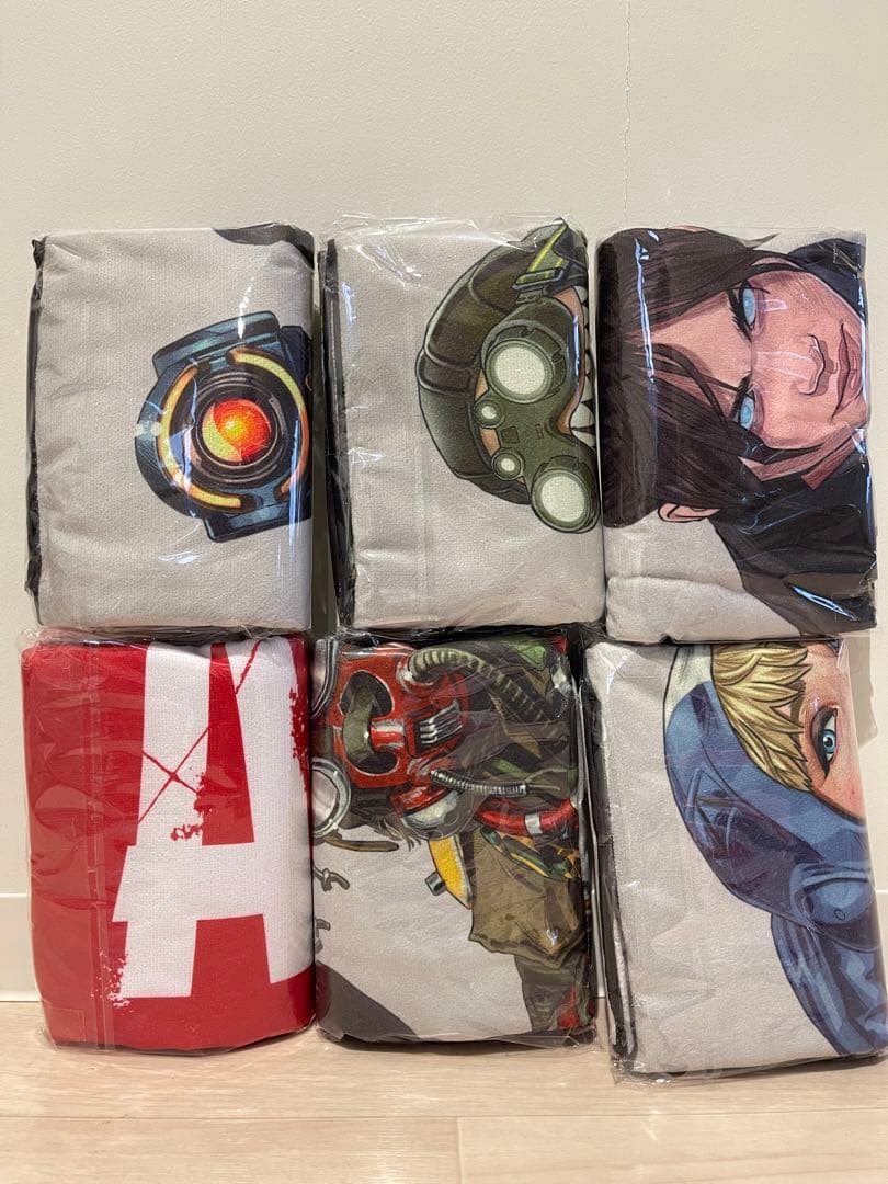 APEX ジャンボバスタオル　全6種　コンプリートセット