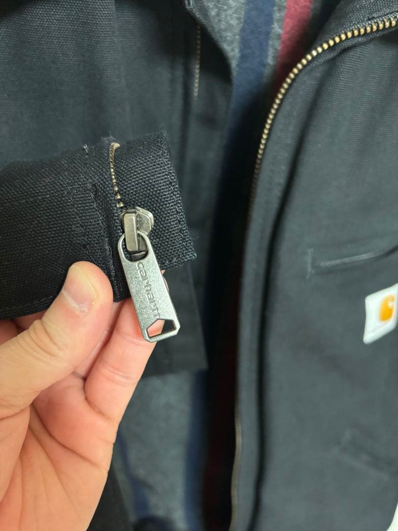 Carhartt デトロイトジャケット カーハート Sサイズ ブラック USA