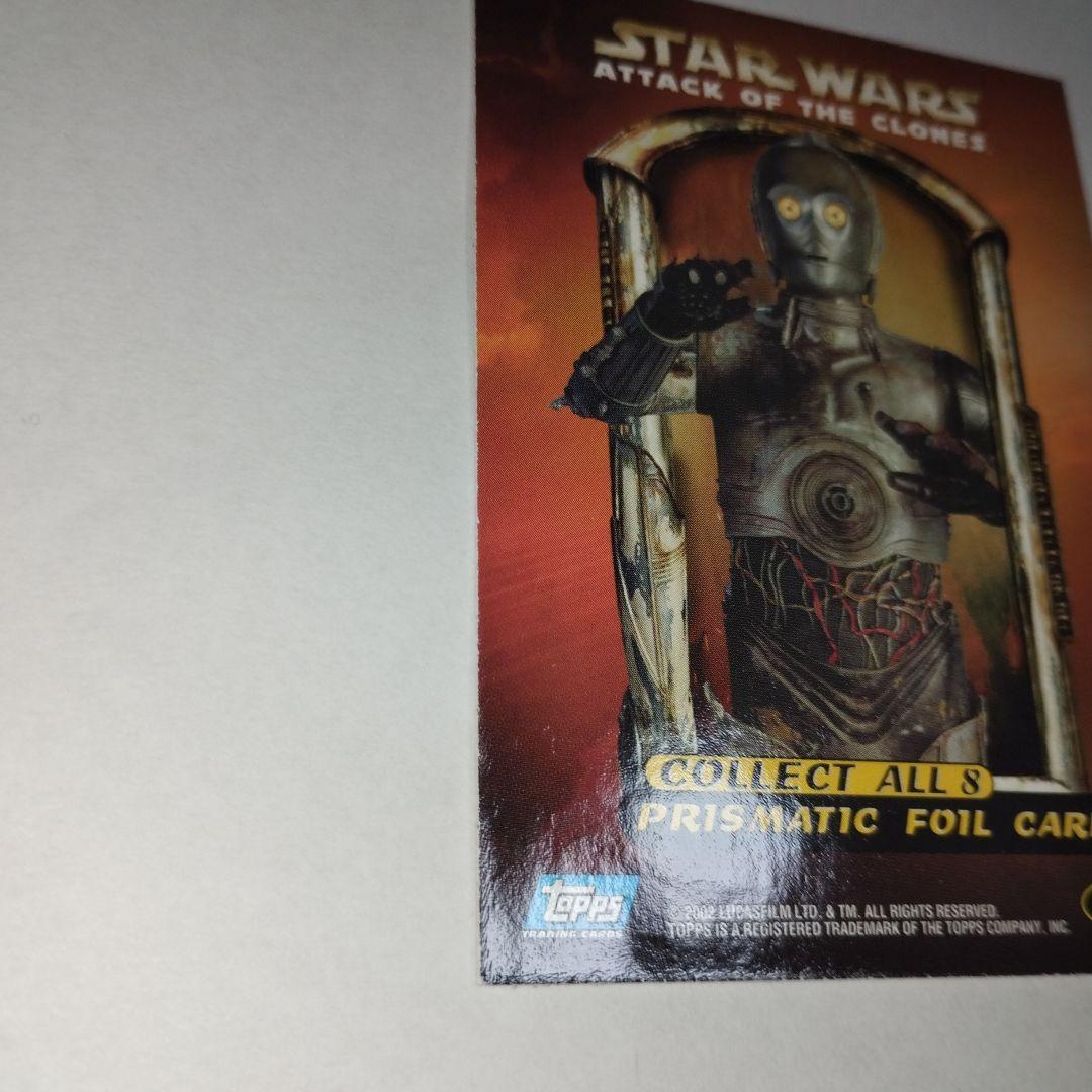 スターウォーズ　C-3PO R2-D2 カード　クローンの戦い