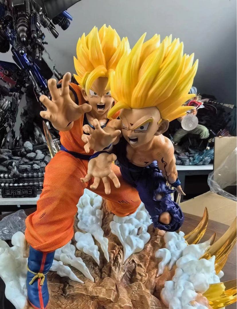 ドラゴンボール 孫悟飯 ガレキ ガレージキット スタチュー X②②