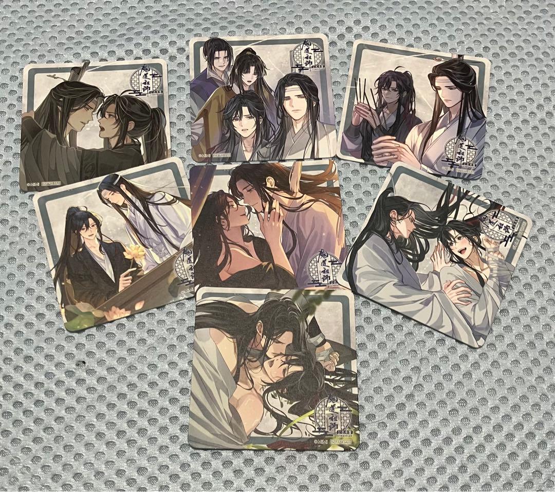 魔道祖師　公式茶屋　ランチョンマット5枚　コースター7枚