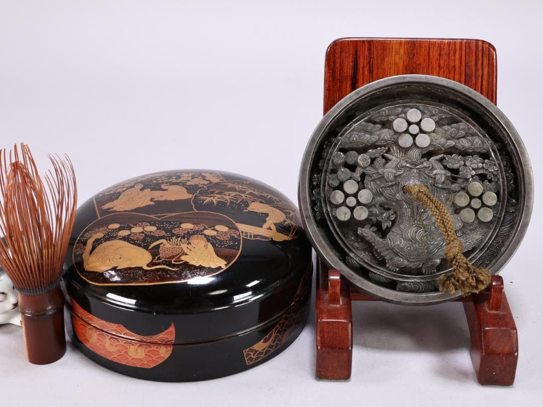 前田家伝来 江戸期 天下一中嶋和泉守貞次作 松竹梅五曜玄武