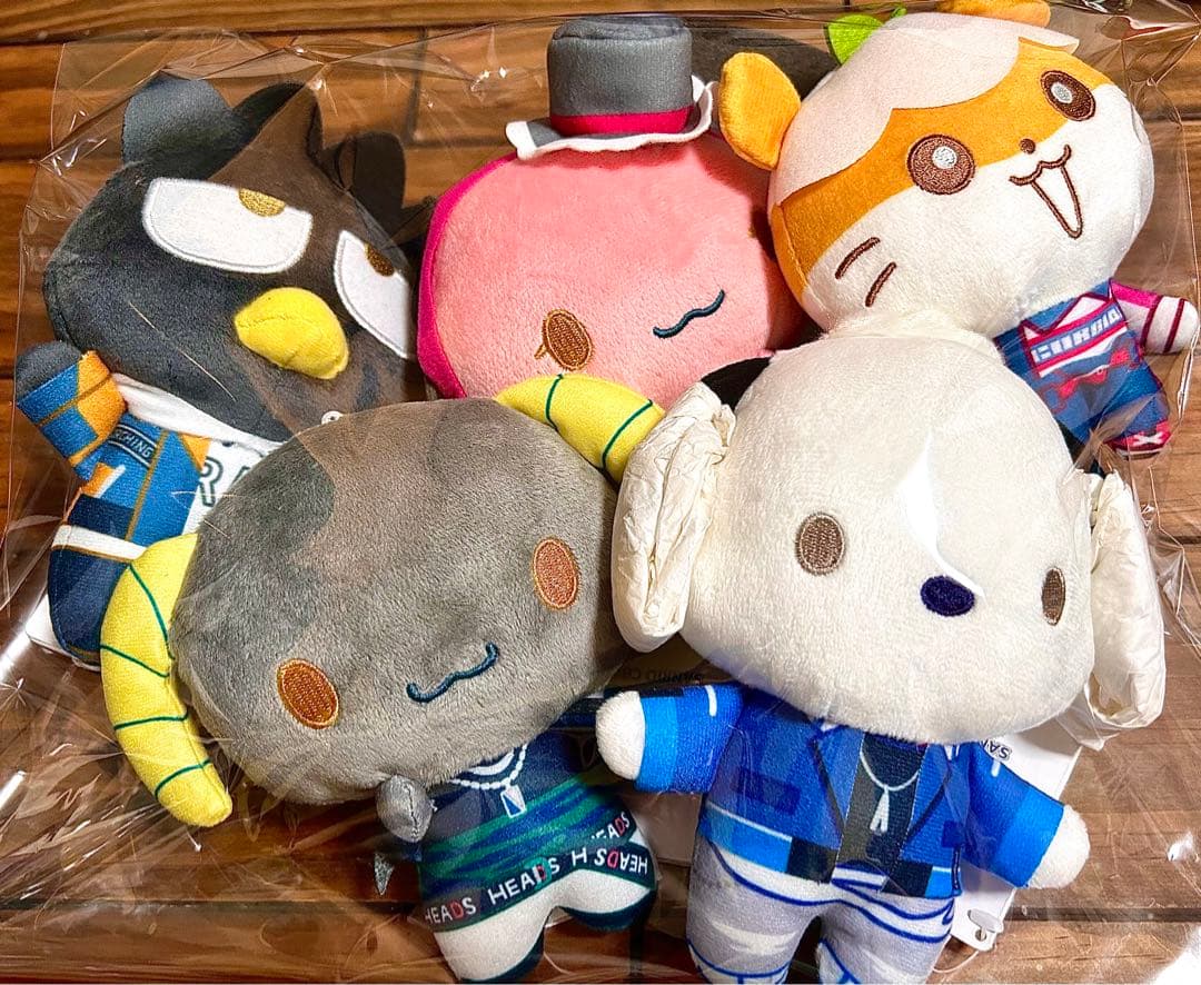 美品 プロセカ サンリオ ぬいぐるみVividBADSQUAD ビビバス 全5種