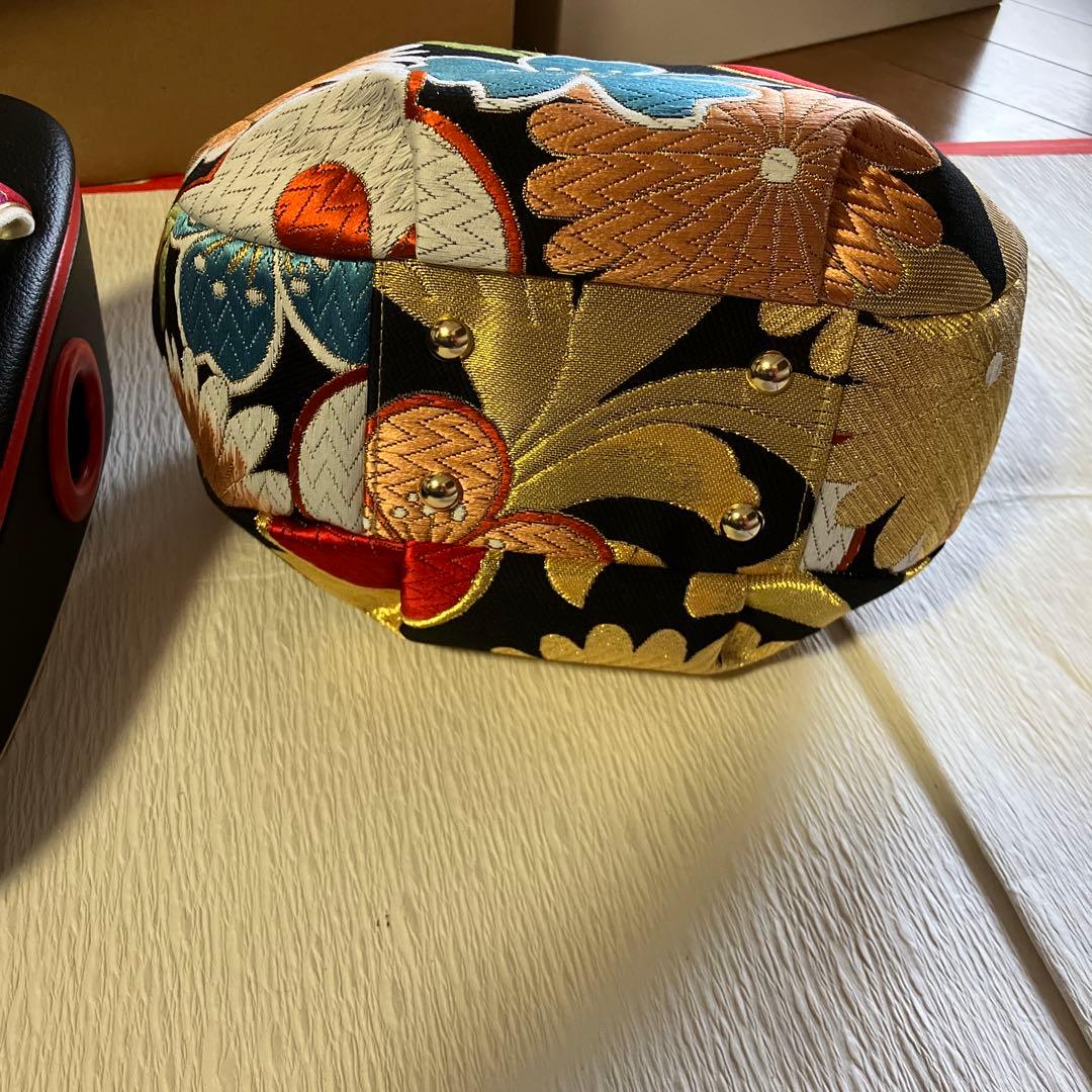 ☆めめ☆　新品未使用　世美庵　成人式　和装用バッグと草履セット　Ｌサイズ