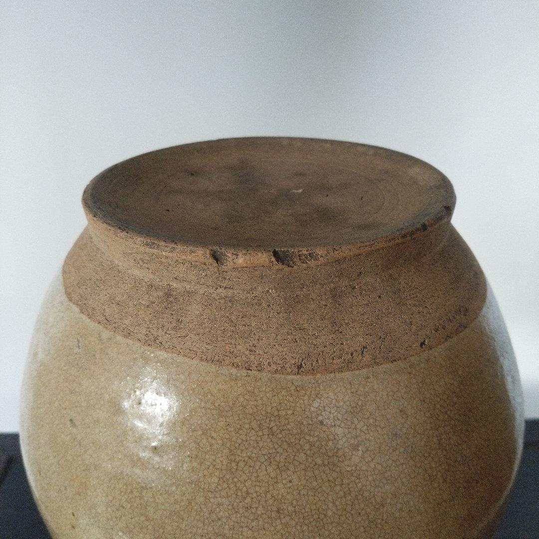 NO632 相馬焼 徳利 イッチン 蝶と花模様 古相馬 大堀相馬焼 松永窯