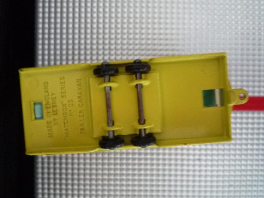 MATCHBOX N° 23D TRAILER CARAVAN 1965