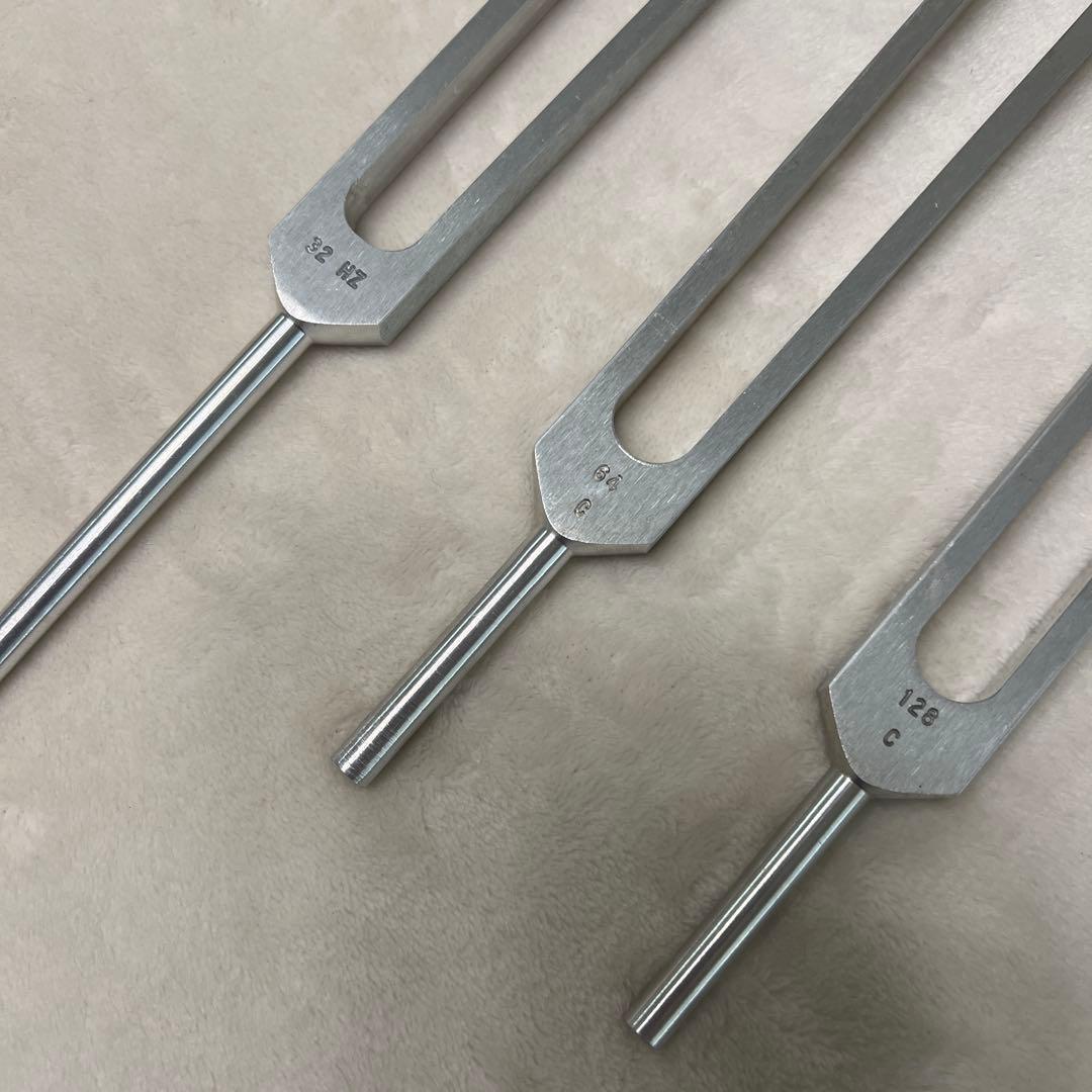 音叉 グラウディングチューナー3本セット