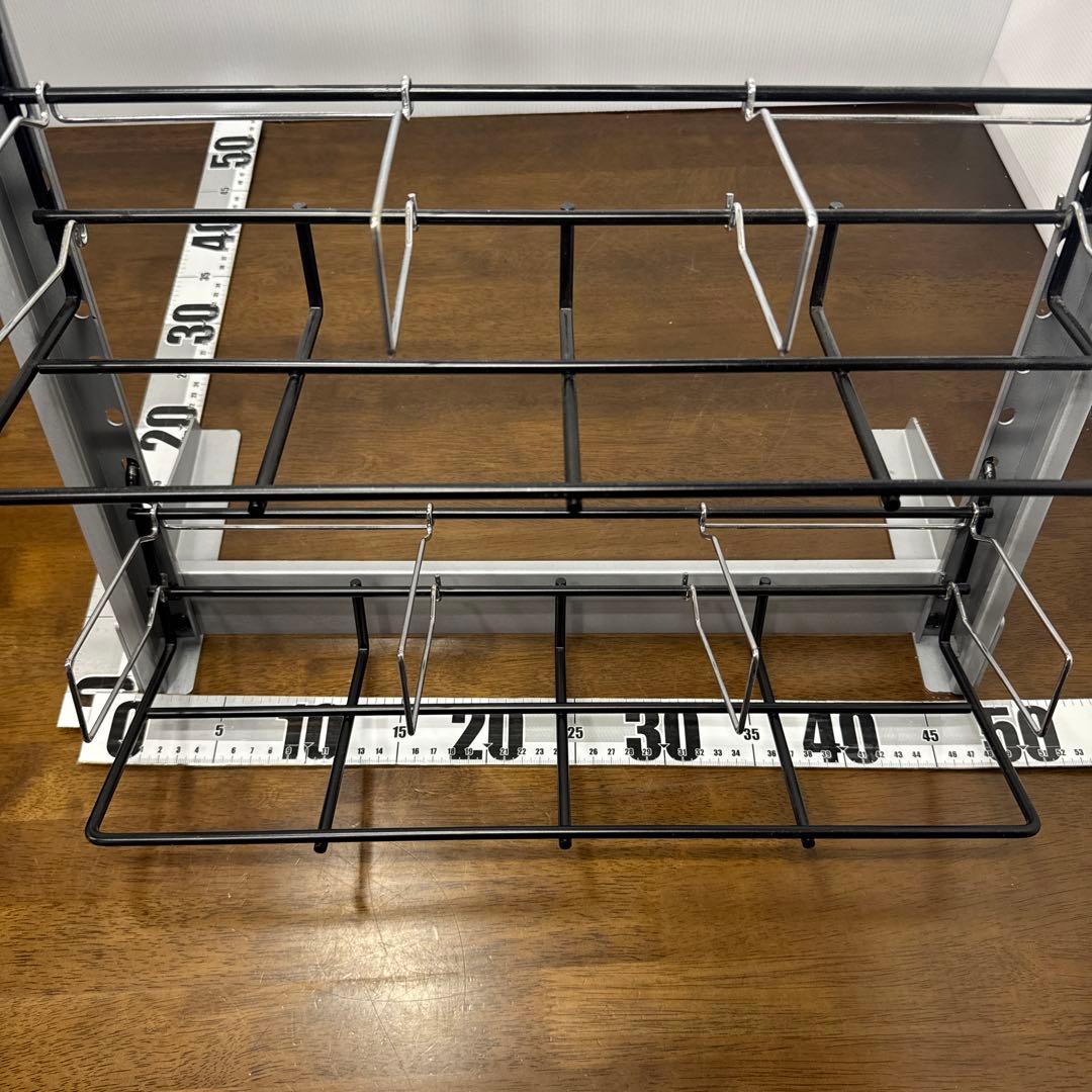 ディスクラック 3段 スリム ×2 セット CD DVD 収納 ラック CD・DVDの収納