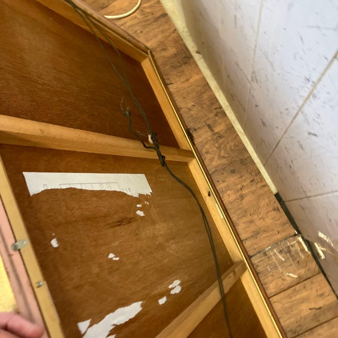 昭和レトロ 水彩画 晩秋の船形 絵画 アート インテリア 風景画 レトロ