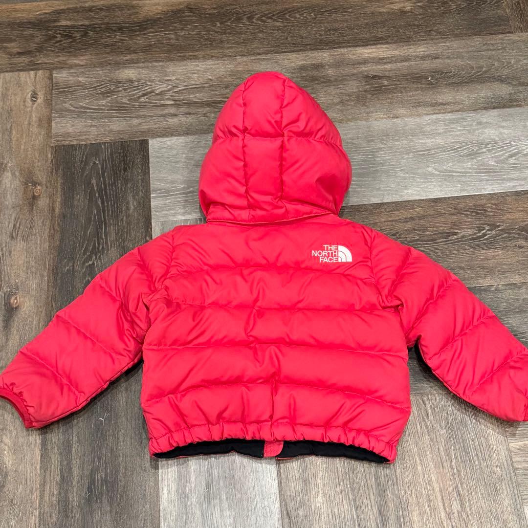 ノースフェイス　アコンカグアフーディー　ダウン　90　ピンク