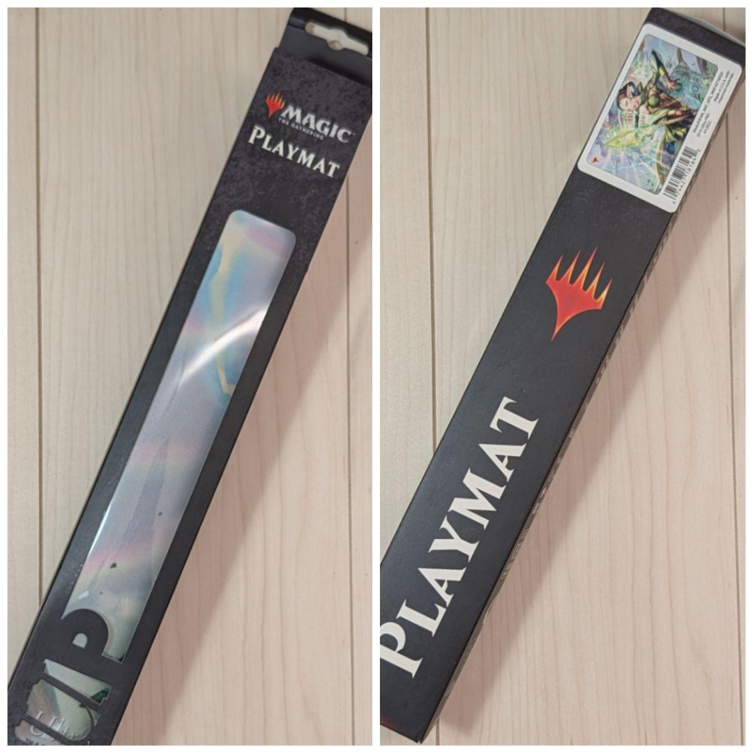 【未使用】MTG　絵違い　世界を揺るがす者、ニッサ　 プレイマット