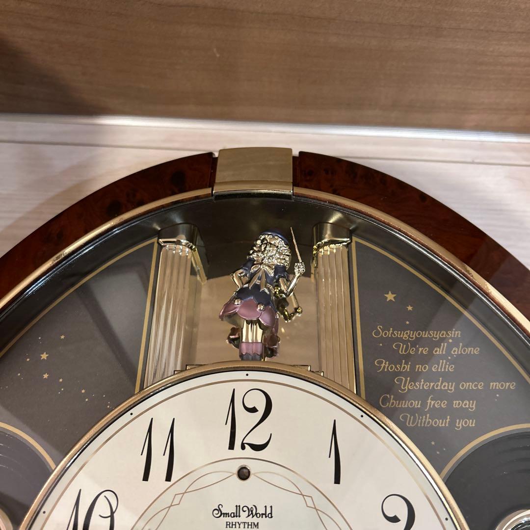 【極美品】Small World スモールワールド　からくり時計 リズム6曲