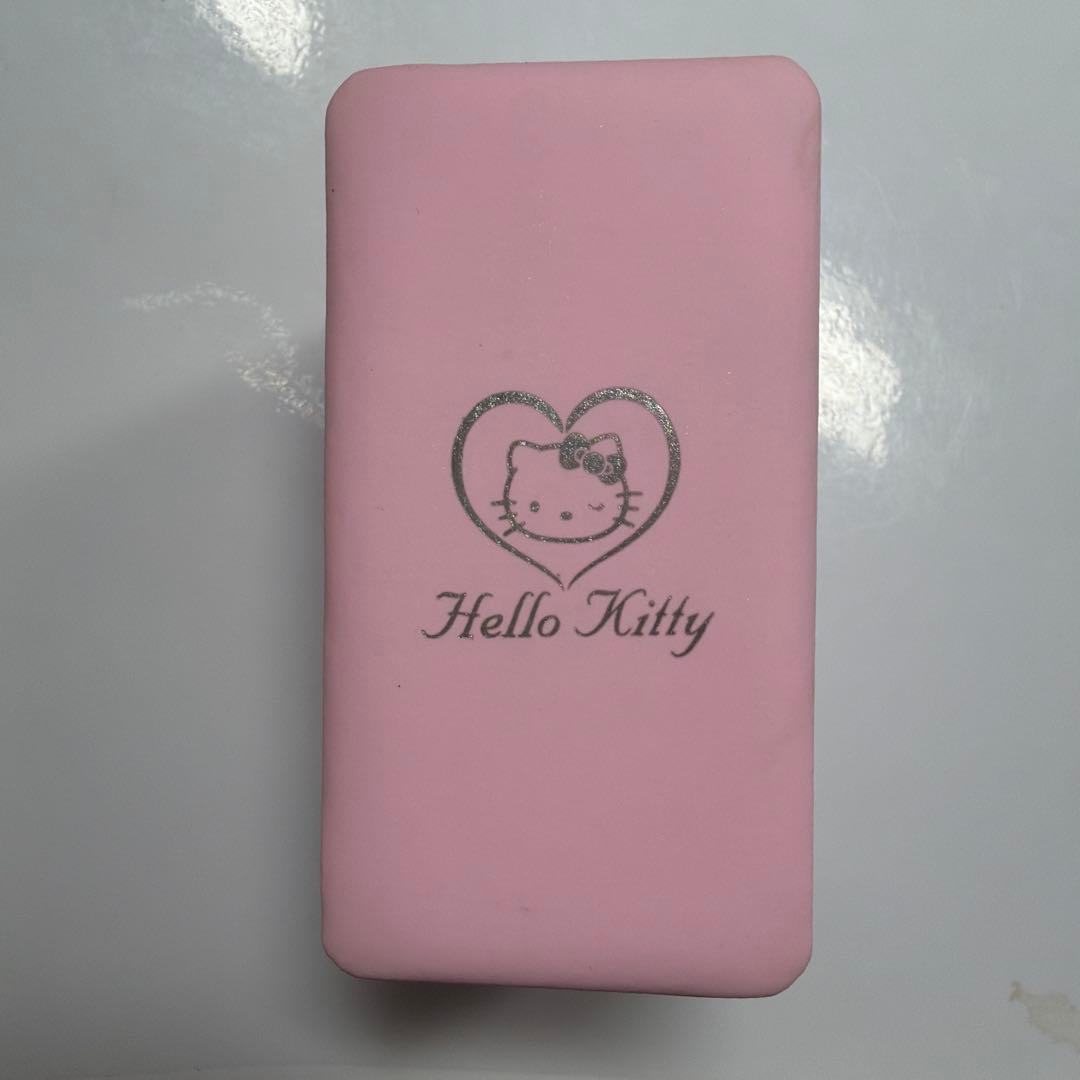 サンリオ　ハローキティ　バングル　腕時計　クリア　ラインストーン　平成レトロ