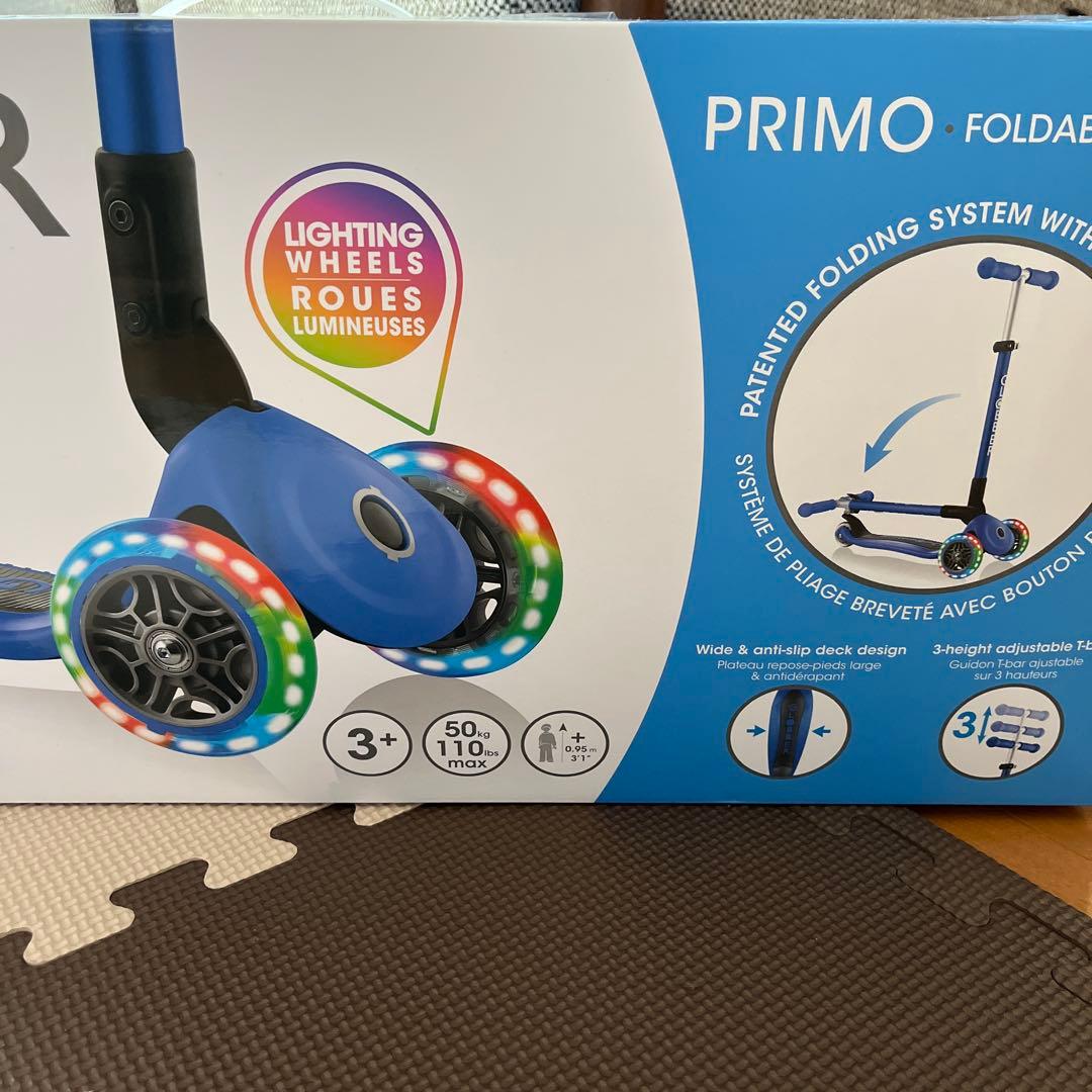 値下げしました】GLOBBER PRIMO 折りたたみスケーター LIGHTS - メルカリ