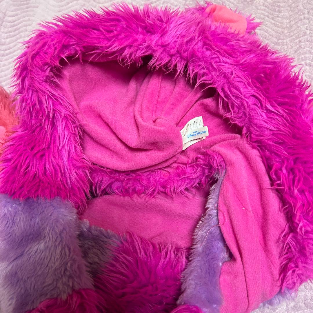 ディズニー　チャシャ猫　ファンキャップマフラー