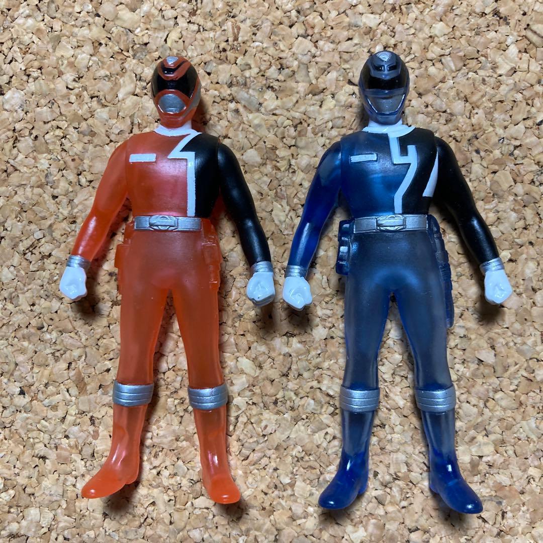 デカレンジャー食玩サイズソフビ17体 完全版 - メルカリ