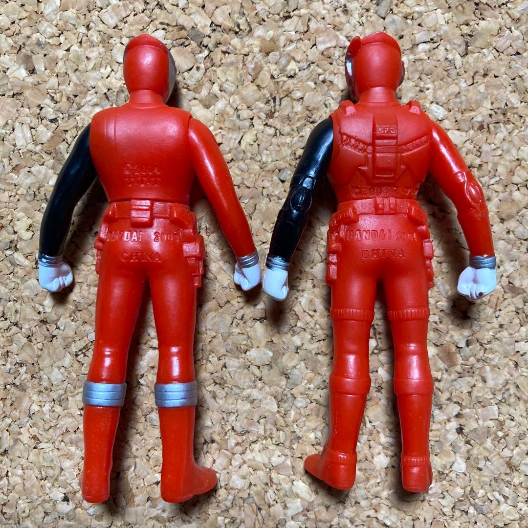 デカレンジャー食玩サイズソフビ17体 完全版 - メルカリ