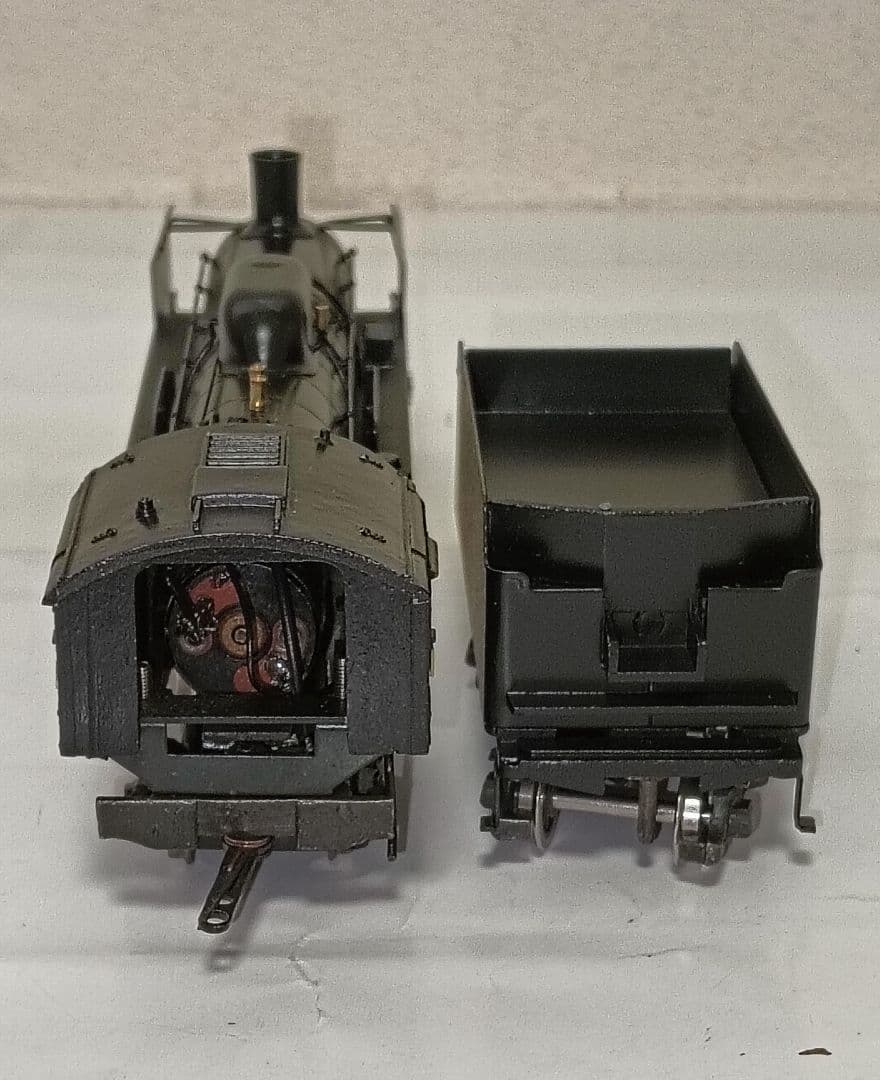 HOゲージ 天賞堂アダチ C57蒸気機関車、カンモーター、メンテナンス済