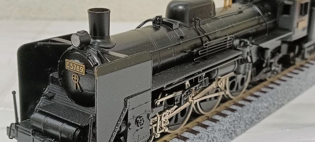 HOゲージ 天賞堂アダチ C57蒸気機関車、カンモーター、メンテナンス済