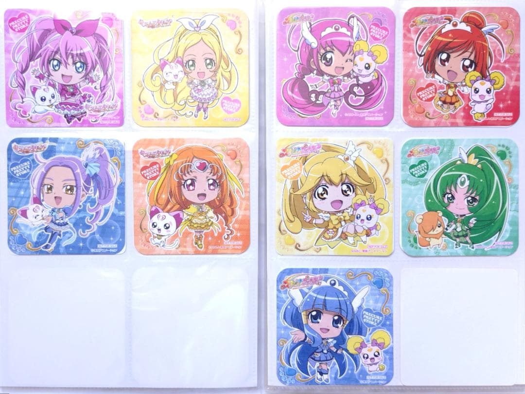 プリキュア プリティストア 限定 非売品 ポイント 交換品 コースター 全80種