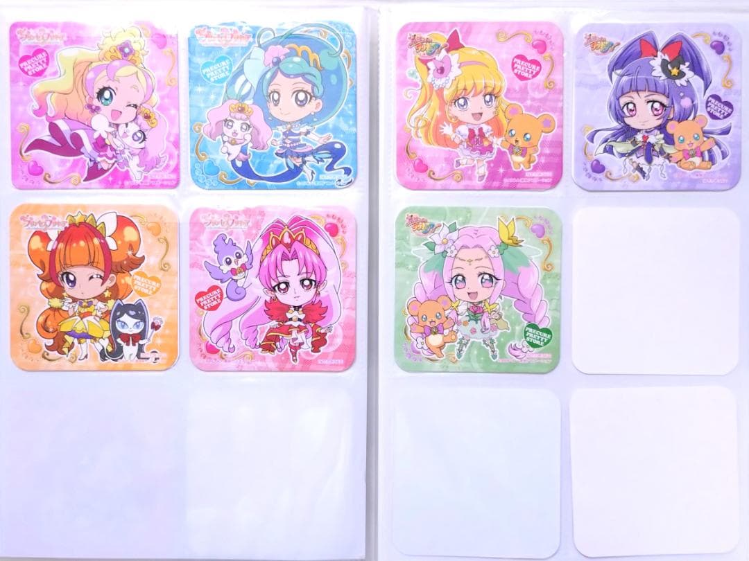 プリキュア プリティストア 限定 非売品 ポイント 交換品 コースター 全80種
