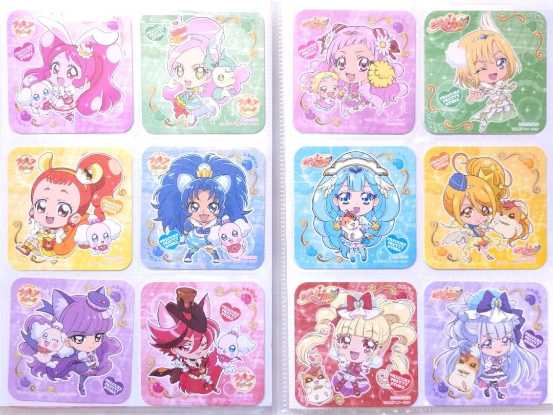 プリキュア プリティストア 限定 非売品 ポイント 交換品 コースター 全80種