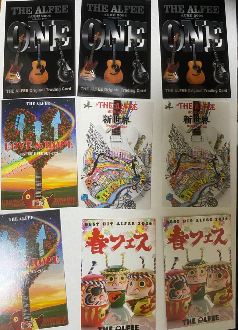 THE ALFEE 高見沢 俊彦 まとめ売り　トレカ