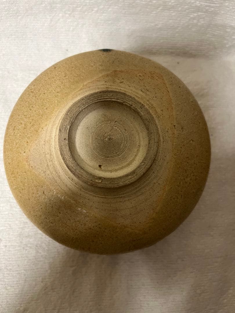 x130 中国 清代 藍釉 象耳方形瓶 角花瓶 高さ25.5cm