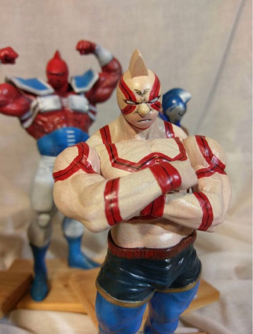 CCPキン肉マン フェニックスゼブラソルジャーマリポーサビッグボディリペイント品