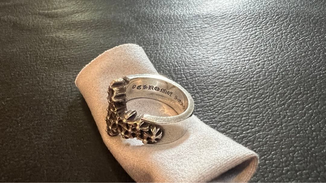 【正規限定】CHROME HEARTS Cemetery Points Ring