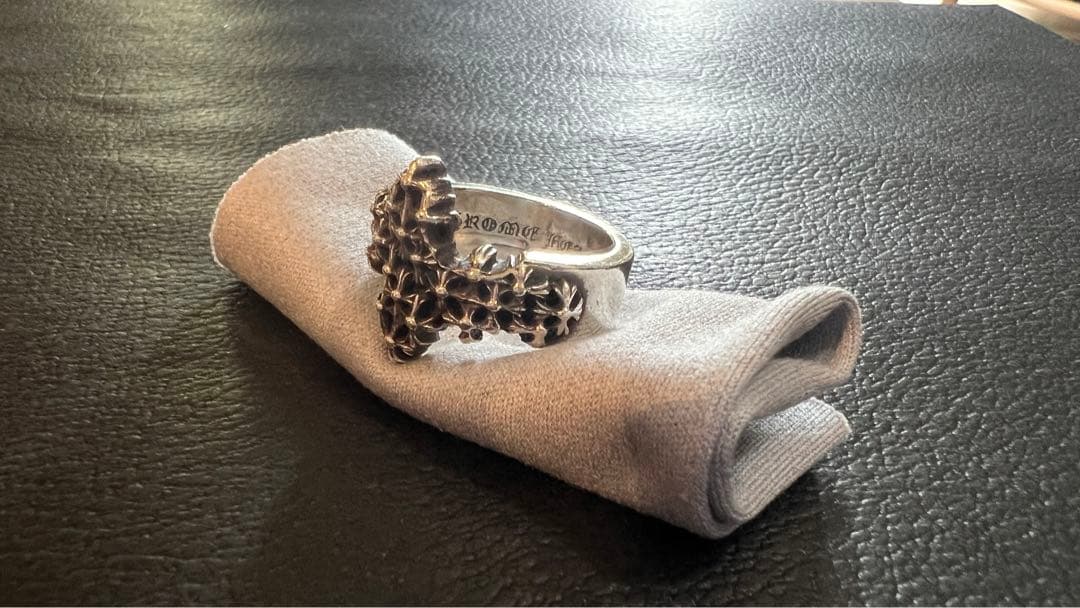 【正規限定】CHROME HEARTS Cemetery Points Ring