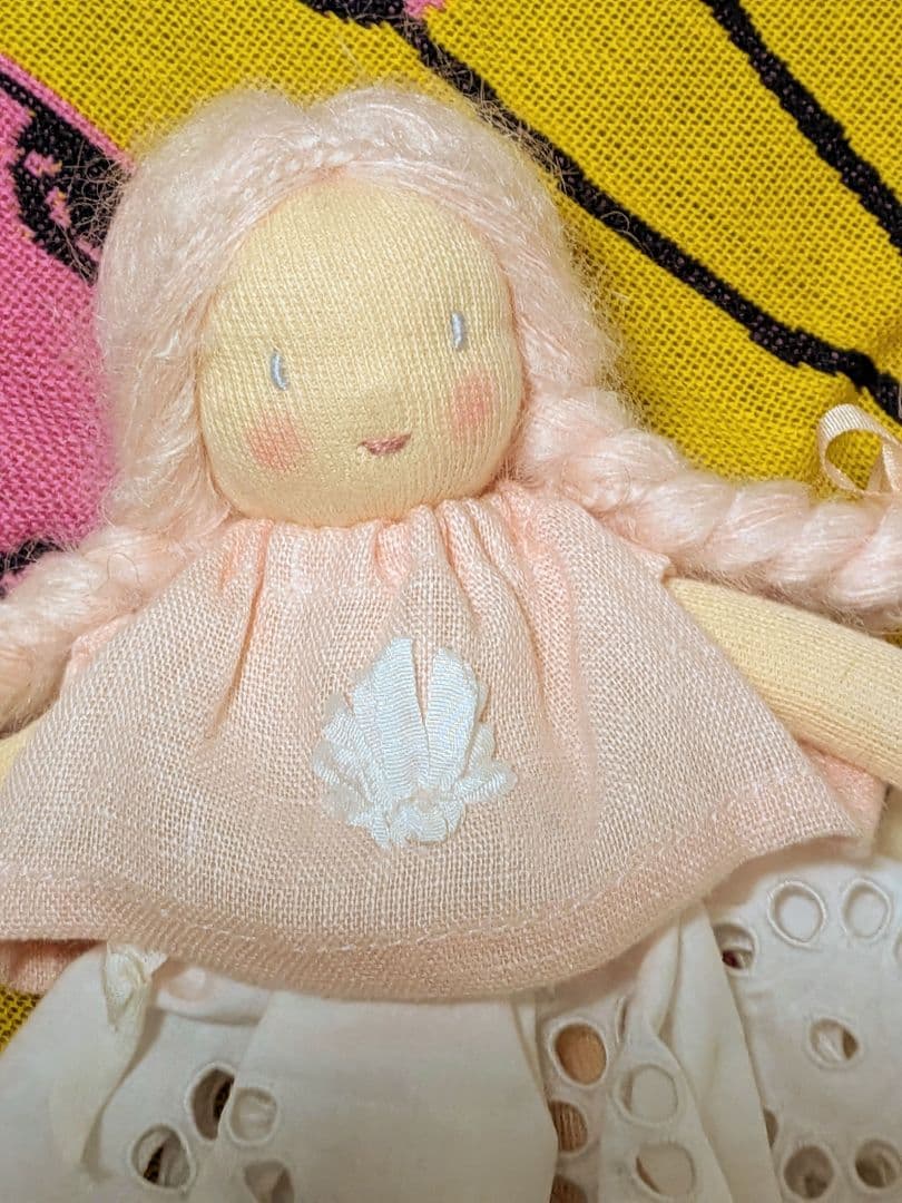 mini happy to see you 薄桃色髪 18cmサイズ