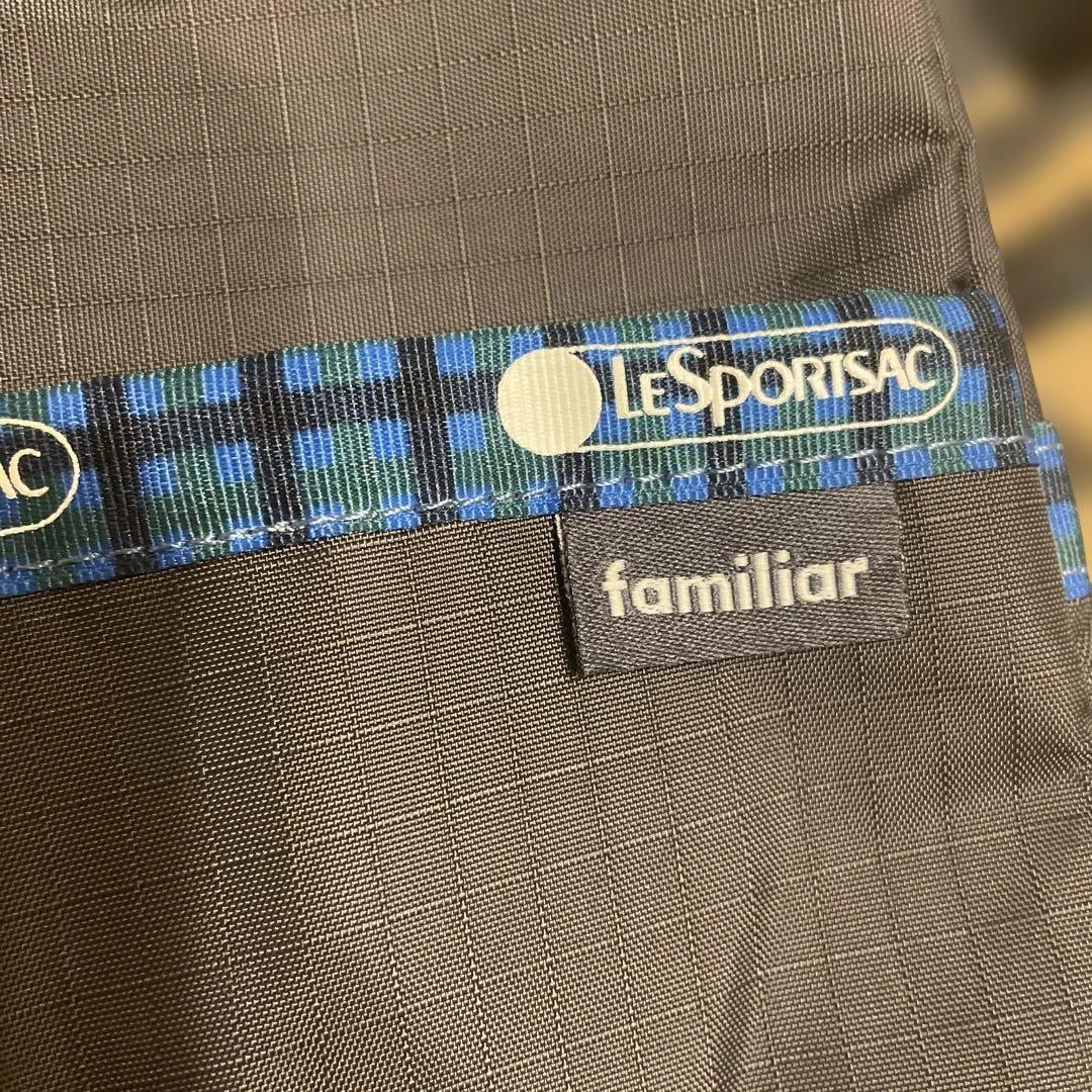 LE SPORTSAC familiar スマホショルダーバッグ ブラック