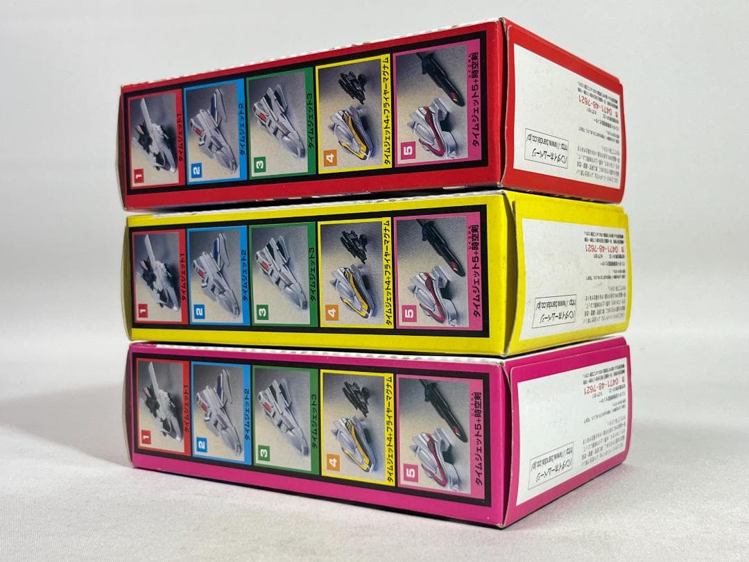 バンダイ ミニプラ 未来戦隊タイムレンジャー タイムロボ 未開封3種セット