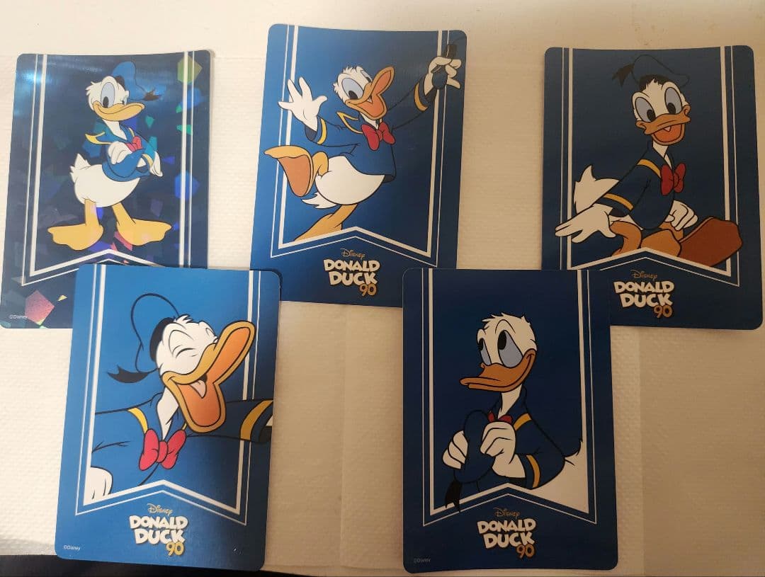 ディズニーストア じゃんけんカード ドナルド90周年 ディズニーストア