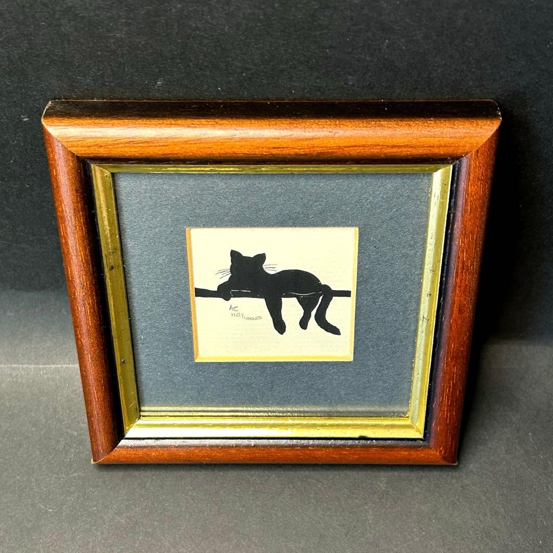 Andrew Cowley ￼版画 猫限定版 シルエット画 猫6点セット