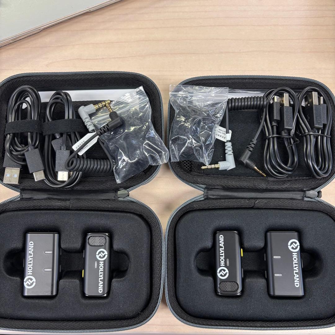 HOLLYLAND LARK M1 solo ワイヤレスマイク 2個セット