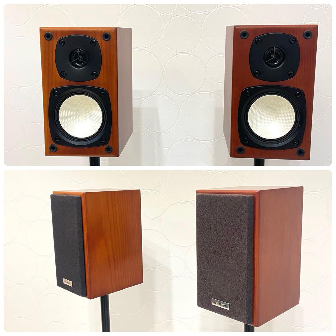 【ONKYO】木目調 5.1ch スピーカーシステム サブウーファー