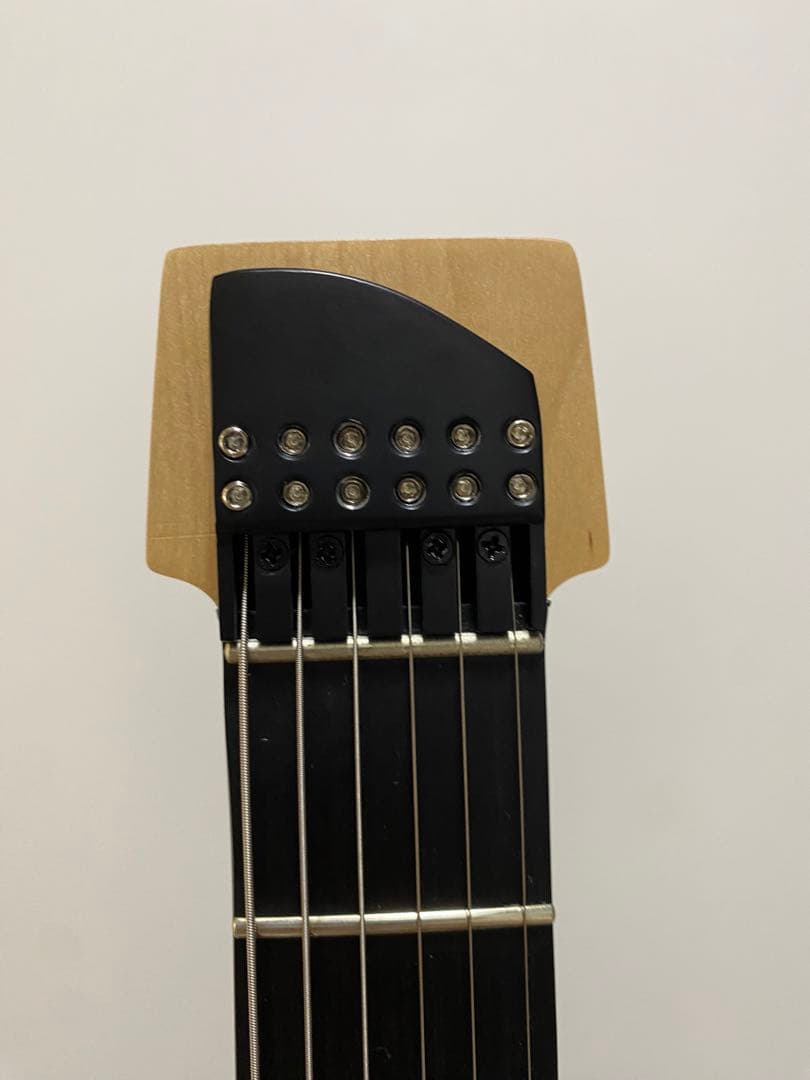 ◆6st Headless Guitar See Thru Black