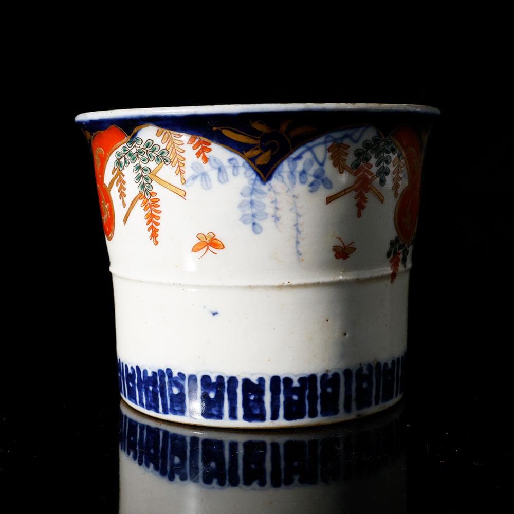 T 時代年代物　幕末　盃洗　深鉢　碇 陶器　陶芸品