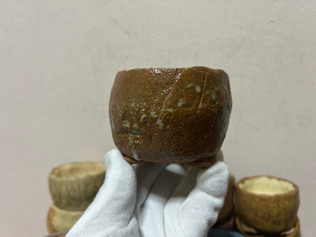 やまちゃん様専用 河井寛次郎作青緑釉彫竹林文四方立皿 検森の中の竹林