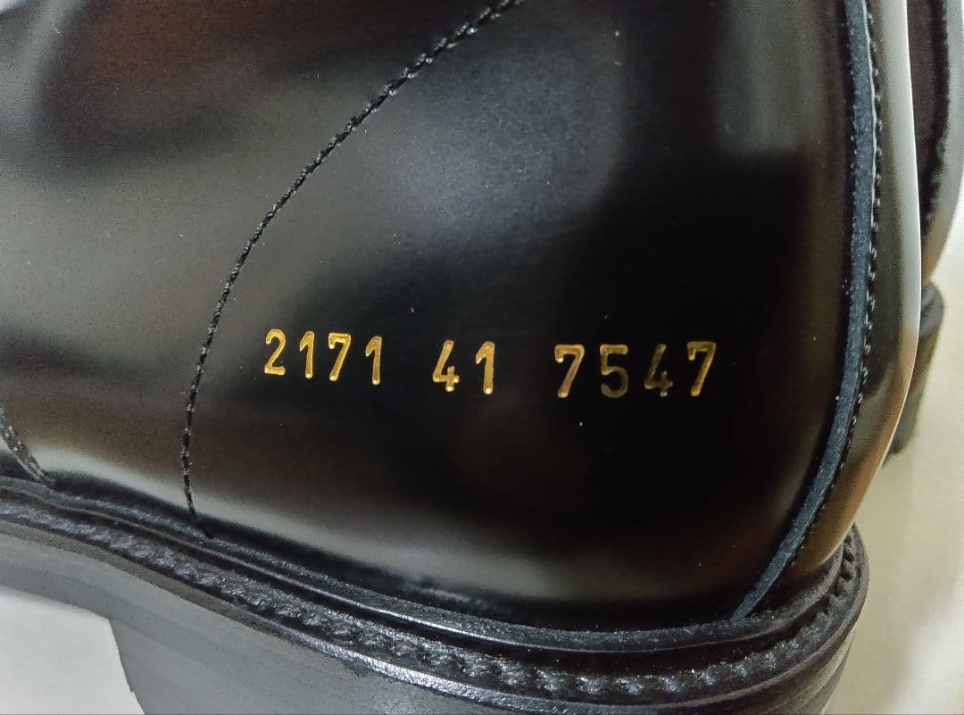 【美品】コモンプロジェクト　ブーツ　41　ブラック　黒　本革　イタリア製　高級