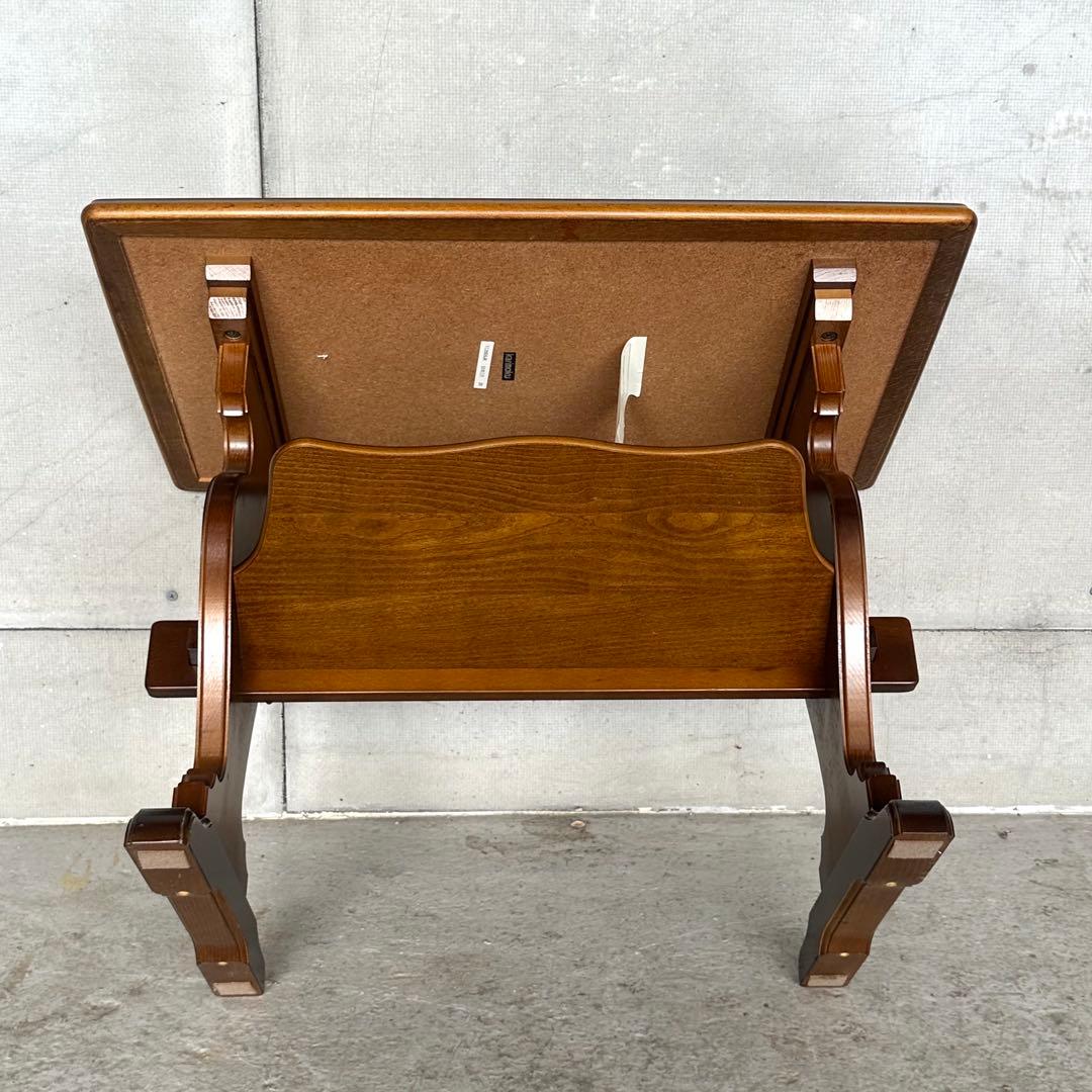 ✿karimoku✿オールドカリモク コロニアル マガジンラック 98年製