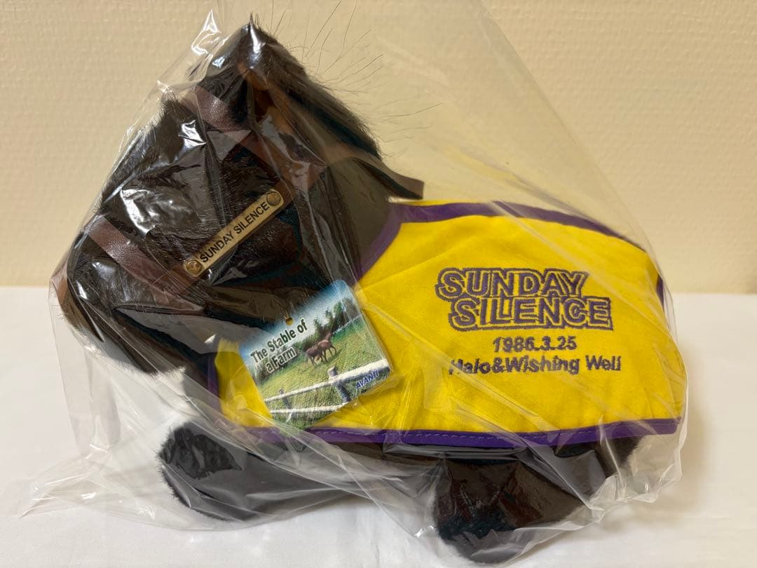 競馬ぬいぐるみ　サンデーサイレンス　AVANTI