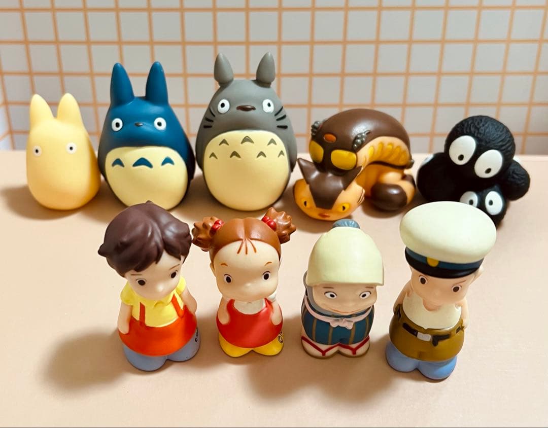 備品】ジブリ 指人形 「となりのトトロ」9点セット - メルカリ