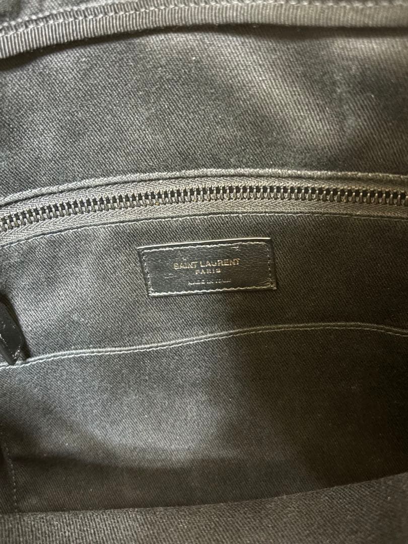 サンローラン　ブリーフケース”サック・ド・ジュール”（グレインレザー）