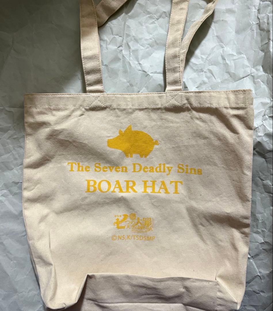 七つの大罪 紋章 憤怒の罪 Tシャツ 天空の囚われ人 劇場限定 トートバッグ