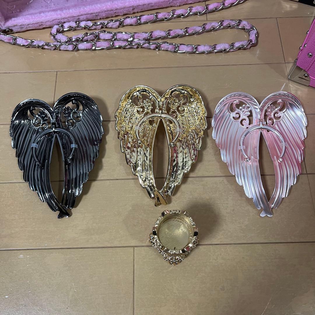 エンジェルシャンパン 空箱×4 フィリコ メタルエンジェルウィング×3